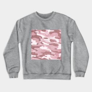 Pink Camouflage Crewneck Sweatshirt